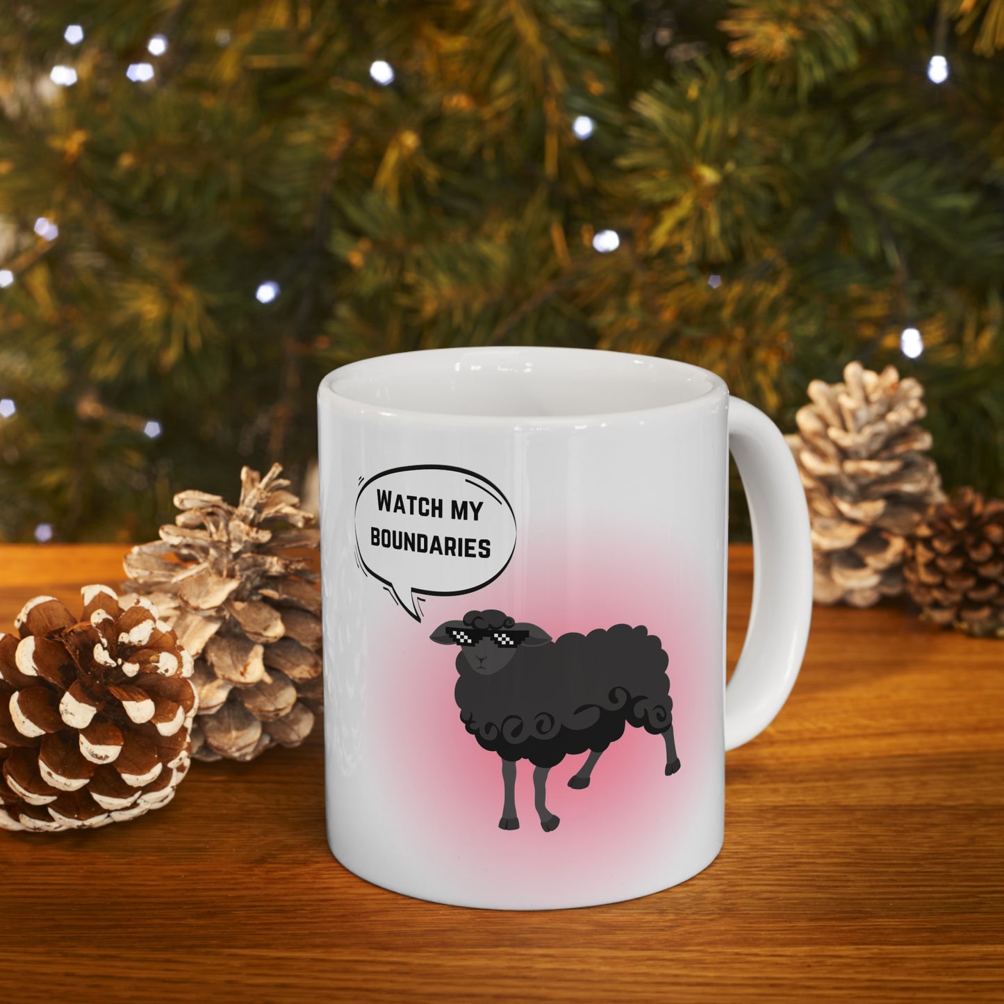 Black Sheep Ceramic Mug, 11oz || Inner Harmony Ink