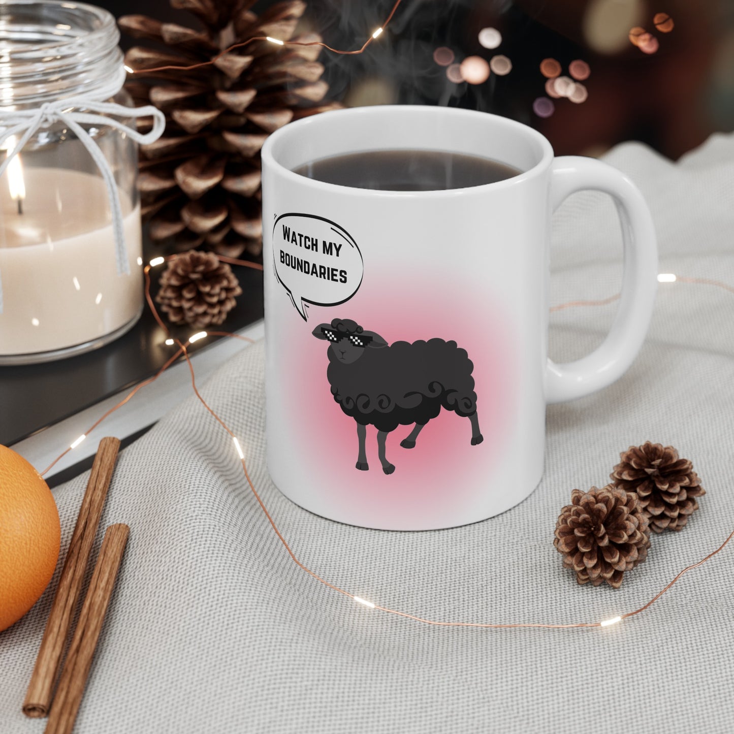 Black Sheep Ceramic Mug, 11oz || Inner Harmony Ink