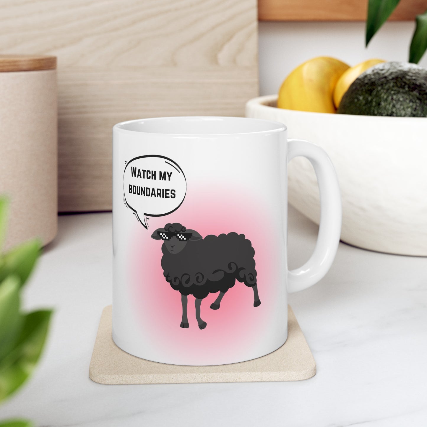 Black Sheep Ceramic Mug, 11oz || Inner Harmony Ink