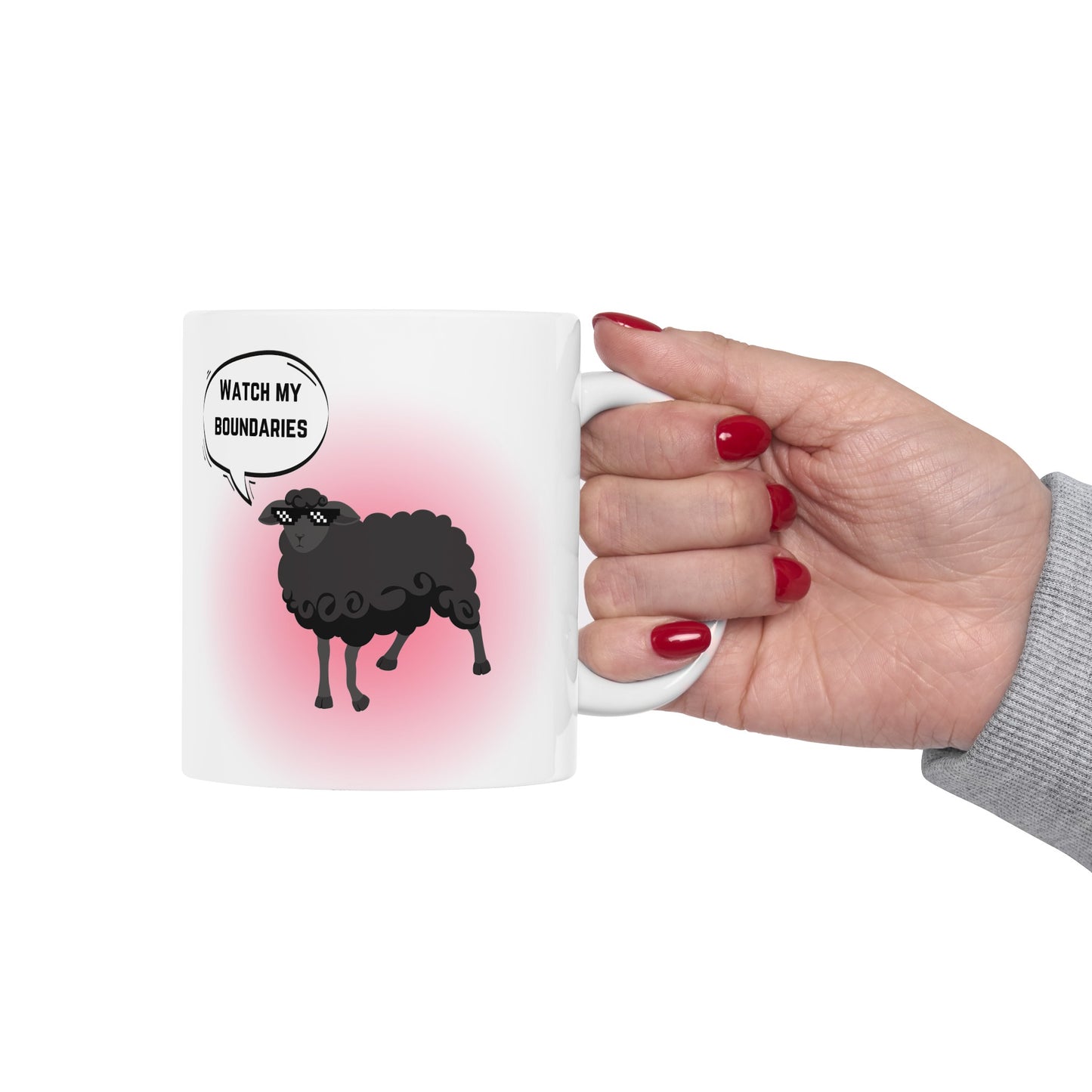 Black Sheep Ceramic Mug, 11oz || Inner Harmony Ink