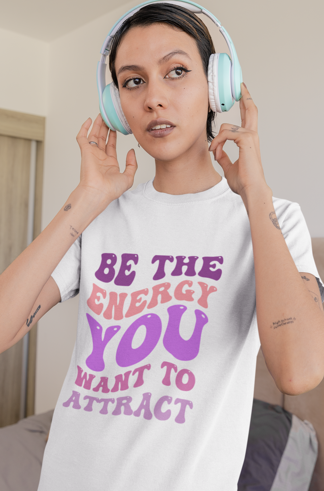 Be The Energy You Wanna Attract T-Shirt || Inner Harmony Ink