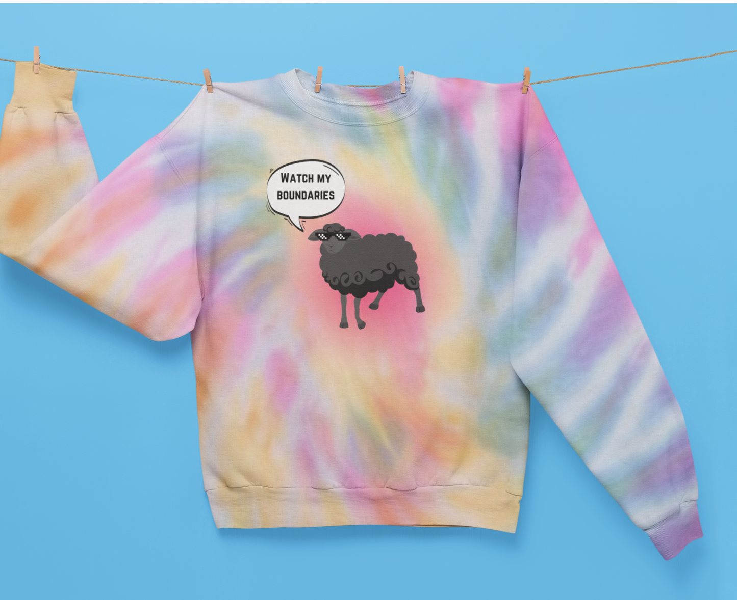 Black Sheep Sweatshirt || Inner Harmony Ink